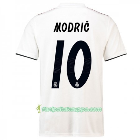 Jalkapallo Peliasut Real Madrid Modric 10 Koti Pelipaita 2018/19 Lyhythihainen